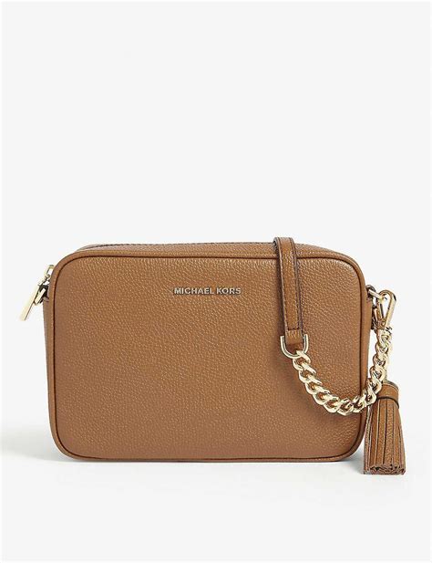 Michael Kors Ginny Leather Cross